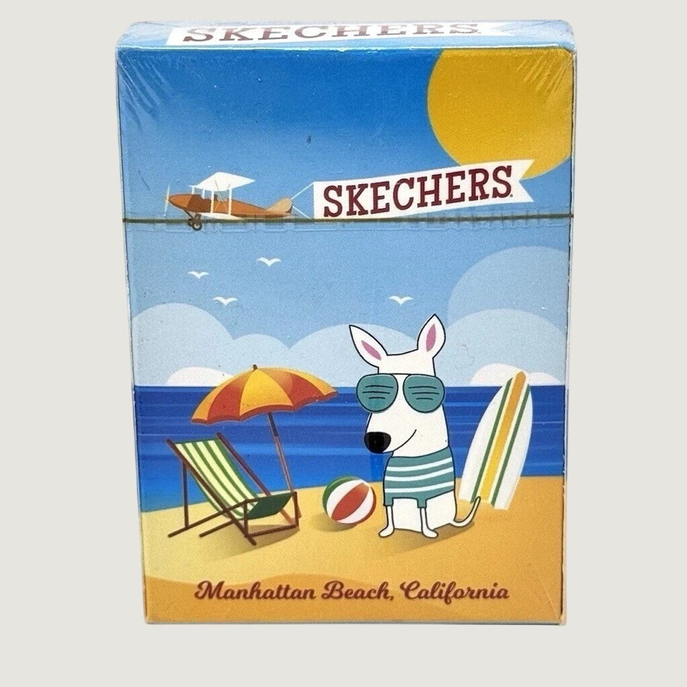 Skechers Playing Cards Manhattan Beach California Sealed Promo Deck Collectible